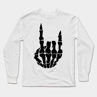 Heavy Metal, Horns Up Long Sleeve T-Shirt